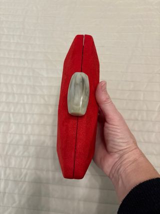 Bolso de fiesta rojo