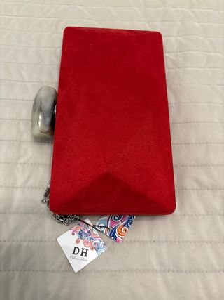 Bolso de fiesta rojo