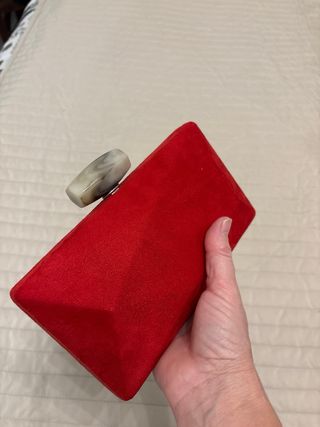 Bolso de fiesta rojo