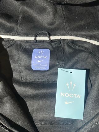 Sudadera Nike Tech Fleece NOCTA Negra Dorada