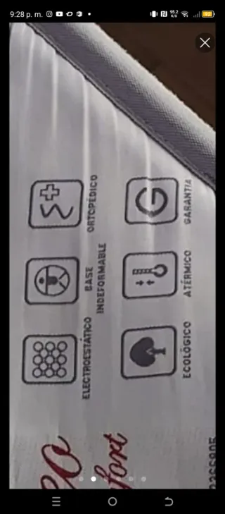 Somier articulado manual + colchón