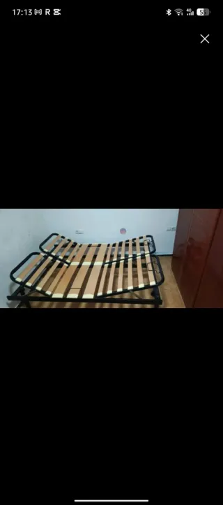 Somier articulado manual + colchón