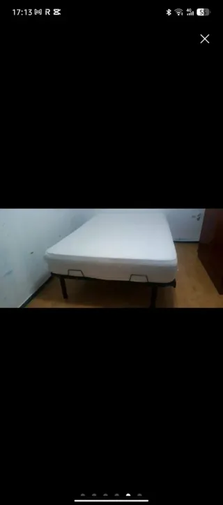 Somier articulado manual + colchón