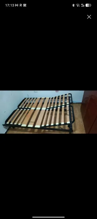 Somier articulado manual + colchón