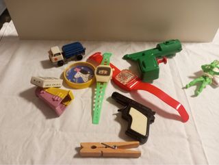 Lote de juguetes antiguos de kiosco