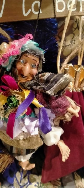 Befana artigianale 17 cm