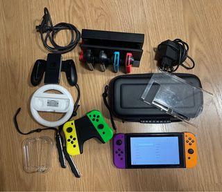 Nintendo Switch con accesorios