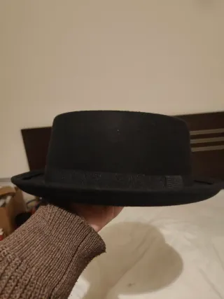 Sombrero italiano 100% lana negro