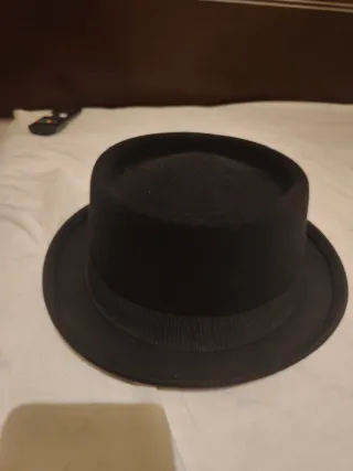 Sombrero italiano 100% lana negro