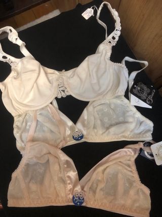 Lote 10 Sujetadores Vintage Nuevos