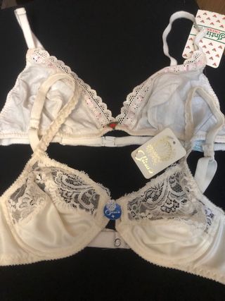 Lote 10 Sujetadores Vintage Nuevos