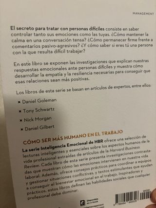 Cómo tratar con gente difícil. Serie Inteligenc...