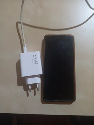 Xiaomi Redmi Note 12 Pro, custodia e caricabatterie blu chiaro