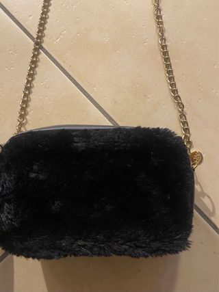 Set 2 borsettine tracolla vintage nere