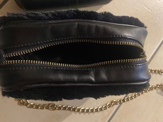 Set 2 borsettine tracolla vintage nere