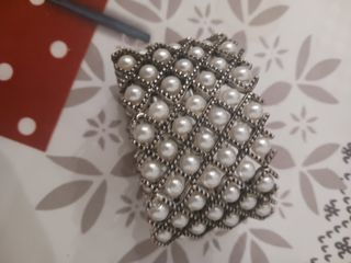 Brazalete elastico bisutería Art deco vintage