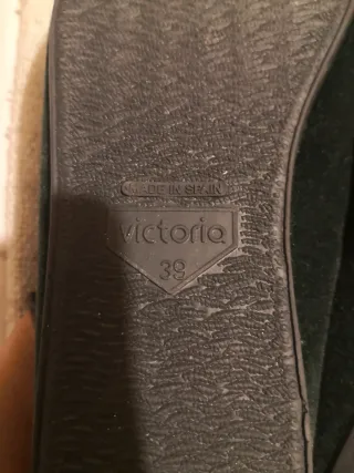 Bailarinas Victoria Talla 39 Verdes