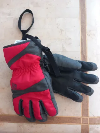 Guantes Esquí Salomon Talla L + Gafas