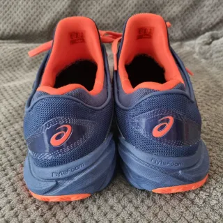 Zapatillas Asics Novak Djokovic Padel Azul Naranja
