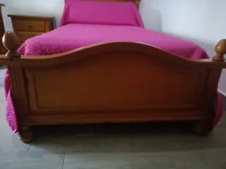 Dormitorio completo madera unisex