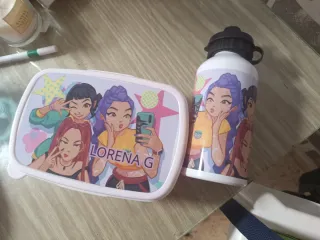 Pack K-Pop Guerreras: Bolso, Fiambrera y...