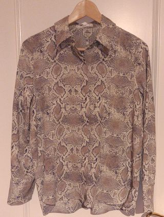 Camisa estampado serpiente