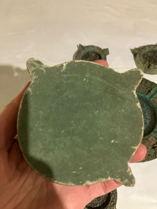 Conjunto Cenicero y Posavasos Aztecas