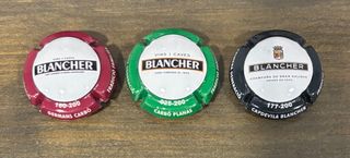 Chapas de cava Blanacher (3 unidades)