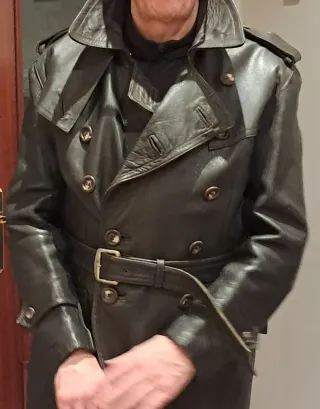 Chaqueta de piel.Auténtica del ejercito español.