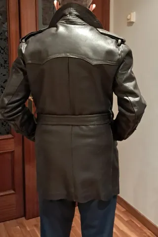 Chaqueta de piel.Auténtica del ejercito español.