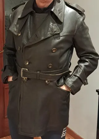 Chaqueta de piel.Auténtica del ejercito español.