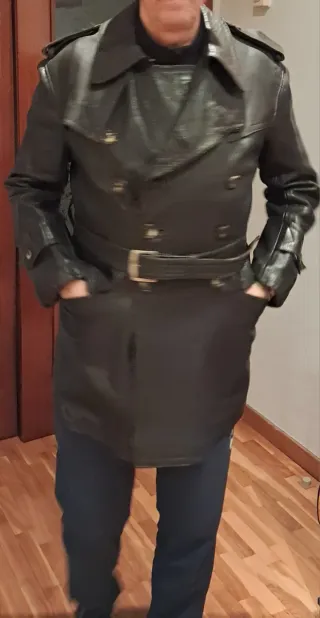 Chaqueta de piel.Auténtica del ejercito español.