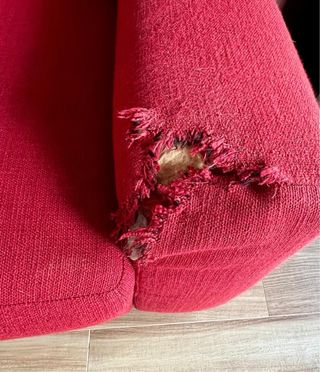 Divano Berto Joey 3 posti rosso