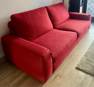 Divano Berto Joey 3 posti rosso