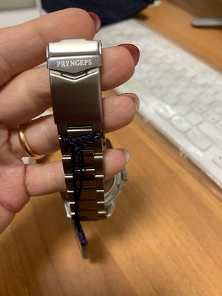 Orologio Pryngeps Milano 1956 Blu e Argento