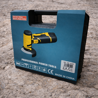 Smerigliatrice Angolare 2 Batterie Colore Giallo