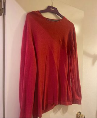 Jersey hombre rojo/naranja