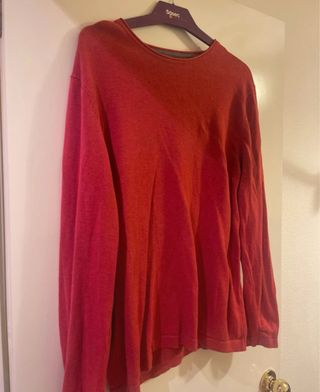 Jersey hombre rojo/naranja