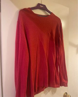 Jersey hombre rojo/naranja