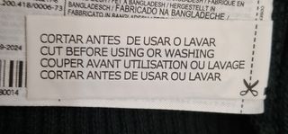 Jersey Mango verde de canalé