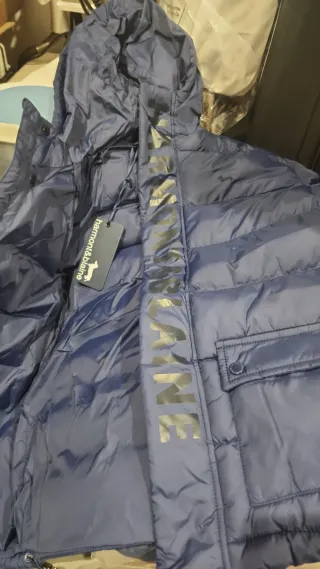 Plumífero niño Hamont&Blaine azul Talla 15,16