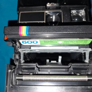 Cámara Polaroid Negra Multicolor