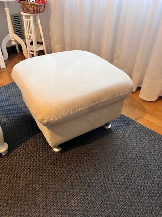 Puf cuadrado ante 58x58x40cm