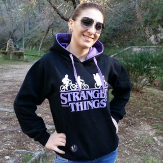 Sudadera de Stranger Things con capucha talla M