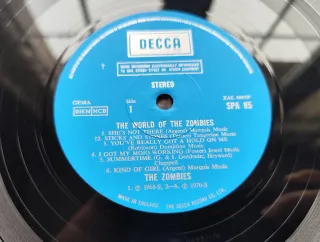 LP 1970 🇬🇧 THE ZOMBIES - THE WORLD OF THE ZOMBIE