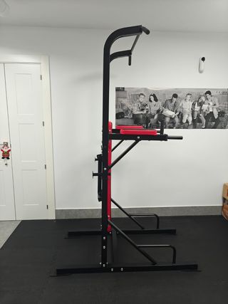 Multiestación de musculación y dominadas
