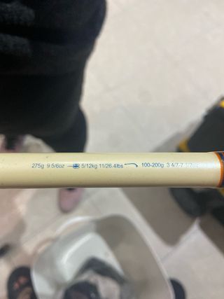 Caña de pesca spinning ligero/medio pesado