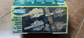 Cerrojo de seguridad metálico