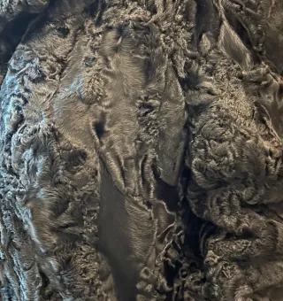 Abrigo negro vera pelle ideal carta Reyes Magos