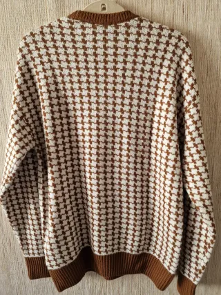 Jersey New Look estampado pata de gallo